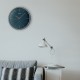 Horloge murale bleu mat index doré rose Seiko QXA739LN